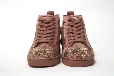 Christian Louboutin Faro Louis Orlato Flat Veau Shoes In Bordeaux