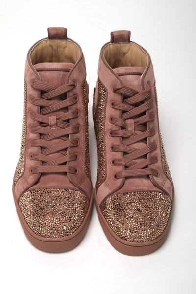 Christian Louboutin Faro Louis Orlato Flat Veau Shoes In Bordeaux