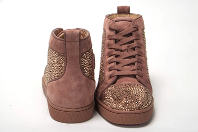 Christian Louboutin Faro Louis Orlato Flat Veau Shoes In Bordeaux