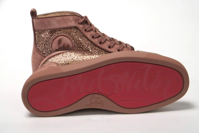 Christian Louboutin Faro Louis Orlato Flat Veau Shoes In Bordeaux
