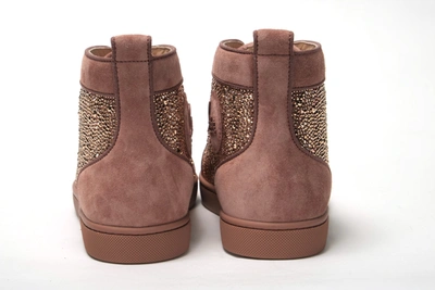 Christian Louboutin Faro Louis Orlato Flat Veau Shoes In Bordeaux