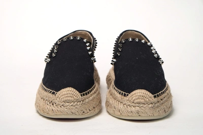 Shop Christian Louboutin Obscur Black Platform Espadrille Espadrille Women's Shoes
