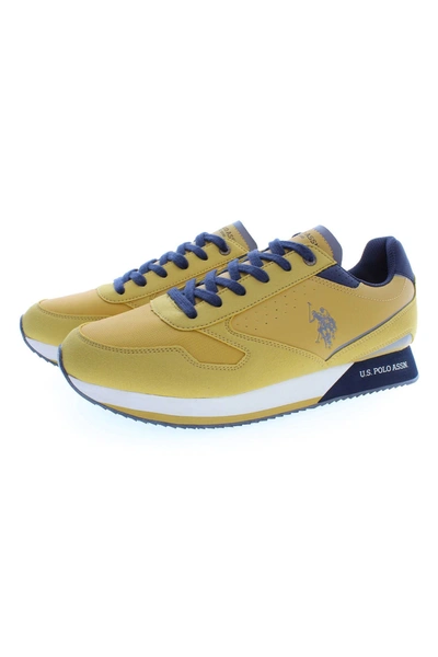 Shop U.s. Polo Assn . Yellow Polyester Men's Sneaker