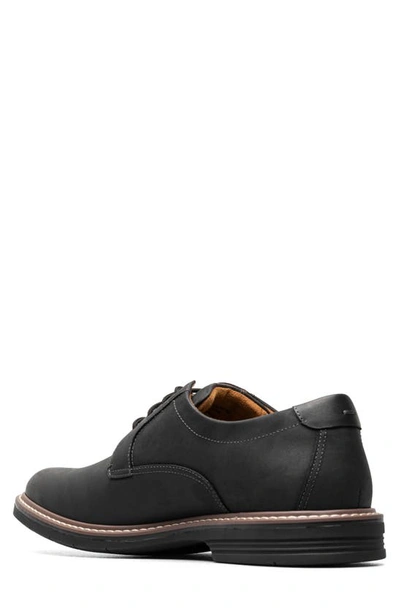 Florsheim Norfolk Plain Toe Derby In Black Ch