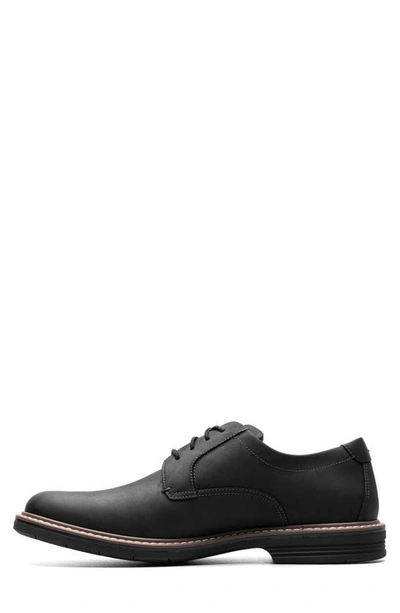 Florsheim Norfolk Plain Toe Derby In Black Ch