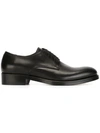 Dsquared2 Brushed Leather Laceless Derby Shoes, Black