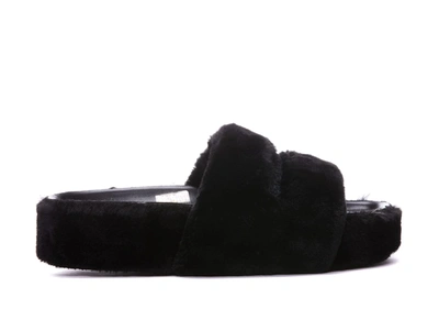 Shop Stella Mccartney Signature Sandals In Black