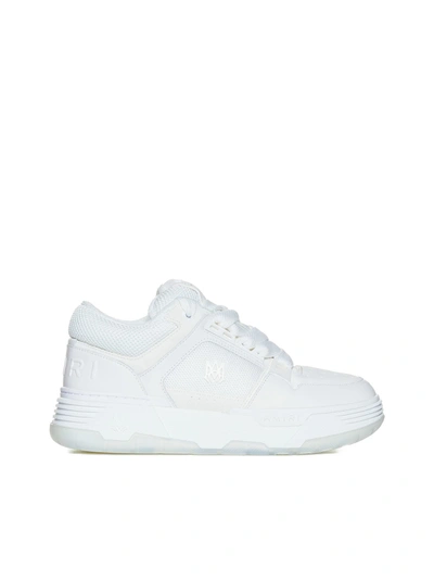 Shop Amiri Sneakers In White Nubuck