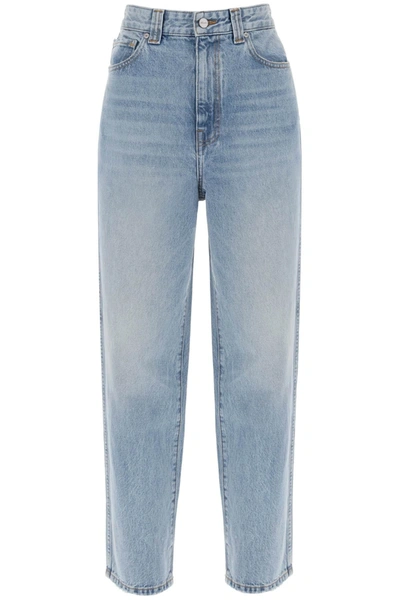 Shop Khaite 'martin' Straight Cut Jeans