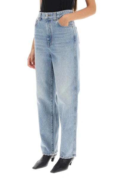 Shop Khaite 'martin' Straight Cut Jeans