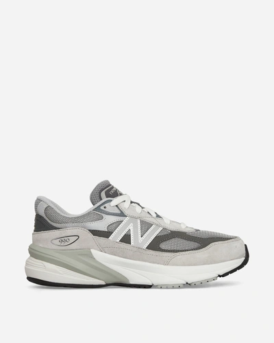 Shop New Balance 990v6 (gs) Sneakers In Grey