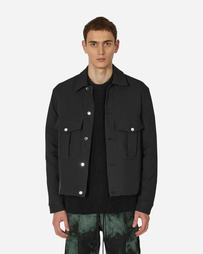 Shop Song For The Mute Military Jacket In Black