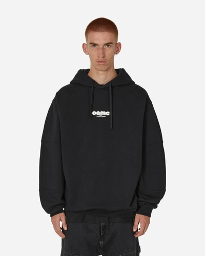 Shop Oamc Nome Hooded Sweatshirt In Black