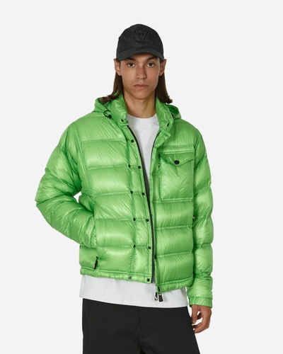 Shop Moncler Day-namic Raffort Down Jacket Lime In Green
