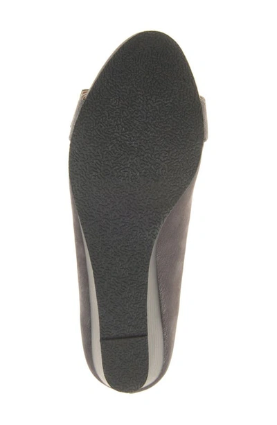 Shop Journee Collection Grayson Wedge Pump In Grey