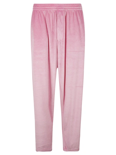 Shop Balenciaga Baggy Trousers In Pink
