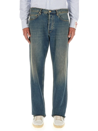 Shop Golden Goose Dirty Wash Distressed Jeans In Default Title