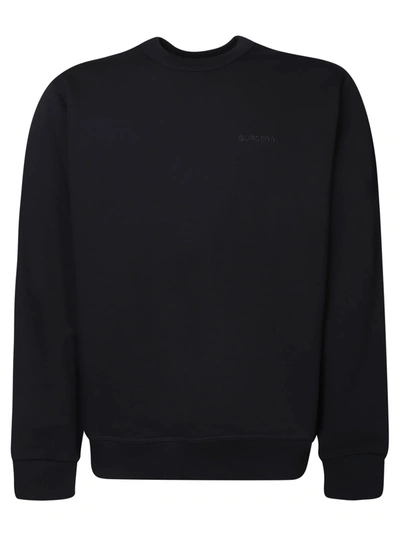 Shop Burberry Edk Black Sweatshirt