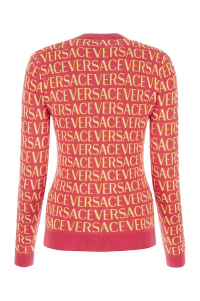 Shop Versace Knitwear In Printed