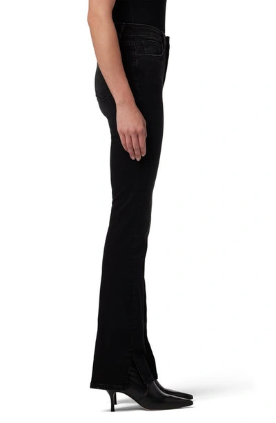 Joe's The Hi Honey Slit Hem High Waist Curvy Bootcut Jeans In Amber