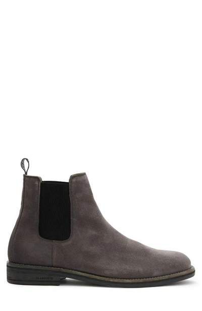 Allsaints Harley Chelsea Boot In Charcoal