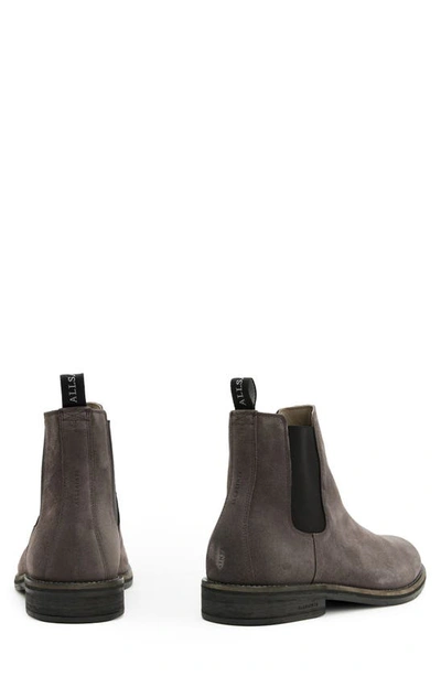 Allsaints Harley Chelsea Boot In Charcoal