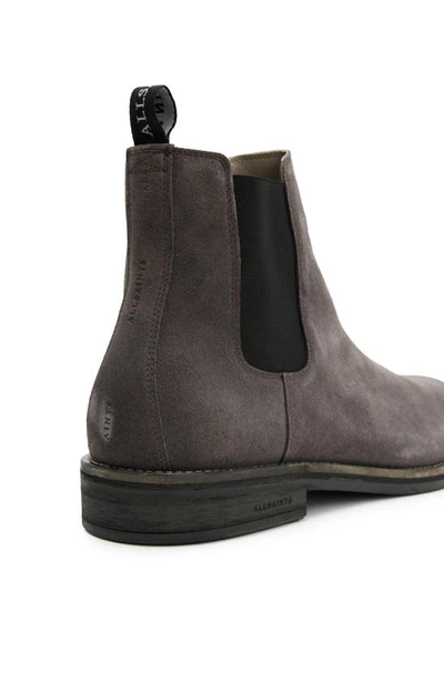 Allsaints Harley Chelsea Boot In Charcoal