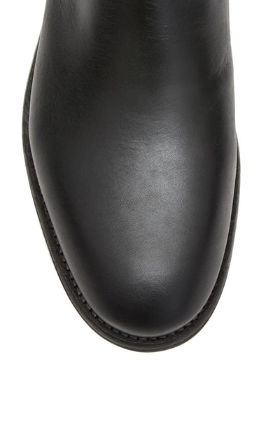 Shop Allsaints Harley Chelsea Boot In Leather Black