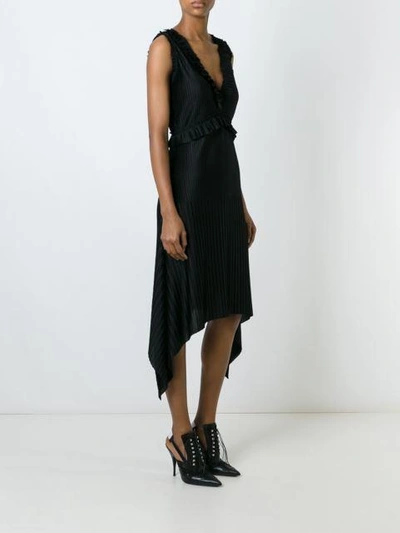 Shop Givenchy Pleated Sleeveless Dress