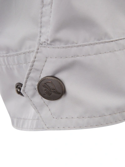 Shop Sealup White Tech Fabric Men's Jacket