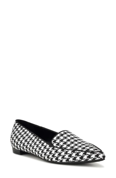 Shop Nine West Adream Pointed Toe Flat In Black