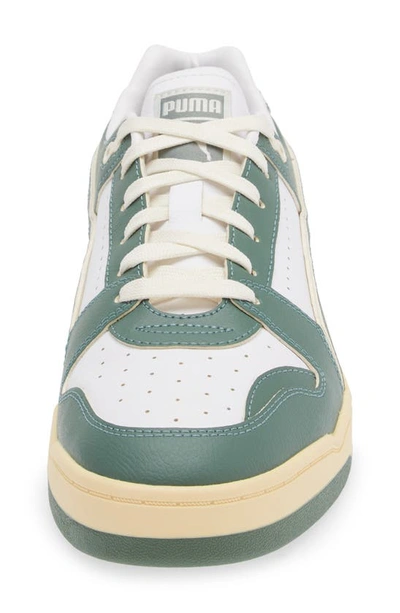 Shop Puma Slipstream Lo Vintage Sneaker In  White-eucalyptus