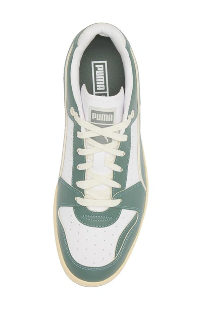 Shop Puma Slipstream Lo Vintage Sneaker In  White-eucalyptus