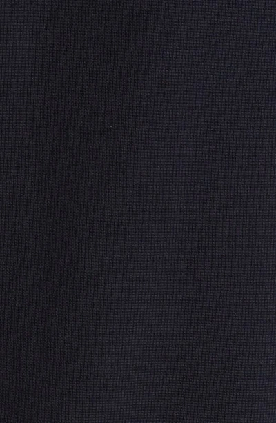Shop Reiss Bello Geometric Stripe Polo Sweater In Navy