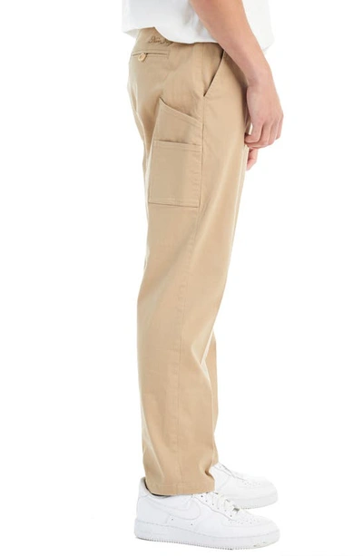 Shop Nana Judy Winston Cotton Ankle Chinos In Tan
