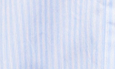 Shop Simkhai Renata Stripe Cotton Crop Button-up Shirt