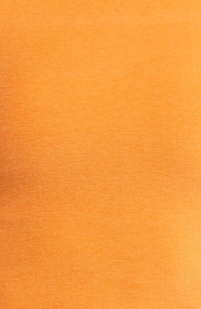 Beyond Yoga Space Dye Refocus Racerback Crop Tank In Mellow Apricot Heather