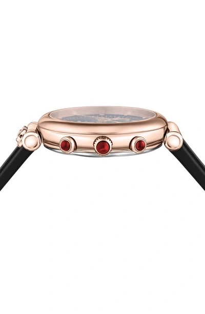 Shop Ferragamo Ora Silicone Strap Watch, 40mm In Rosegold