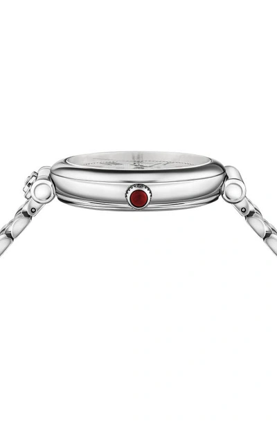 Shop Ferragamo Classic Bracelet Watch, 36mm In Stainless Steel