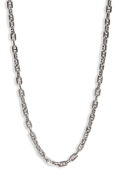Shop Good Art Hlywd Model 22 Chain Necklace In Silver