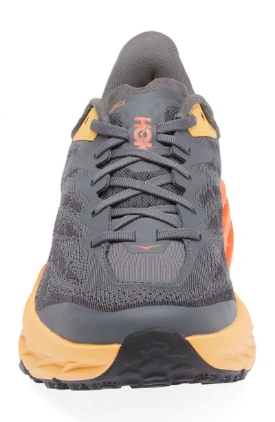 Hoka Speedgoat 5 Trail Running Shoe In Castlerock / Flame