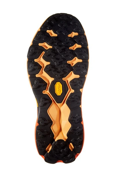 Hoka Speedgoat 5 Trail Running Shoe In Castlerock / Flame
