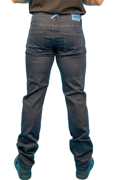 Maceoo Athletic Fit Stretch Jeans In Blue