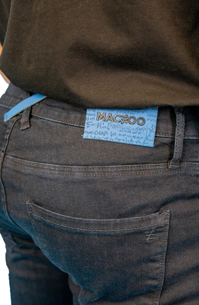 Maceoo Athletic Fit Stretch Jeans In Blue