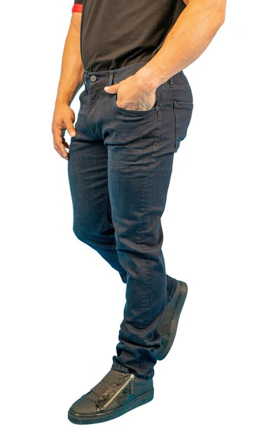 Maceoo Athletic Fit Stretch Jeans In Blue