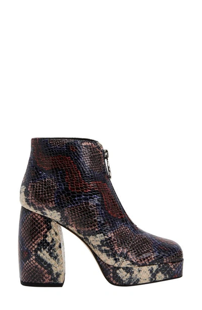 Shop Katy Perry The Uplift Platform Bootie In Red Multi