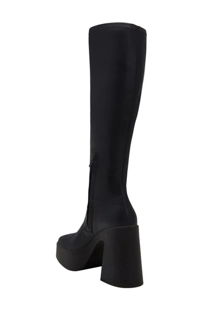 Katy Perry The Heightten Knee High Platform Boot In Black