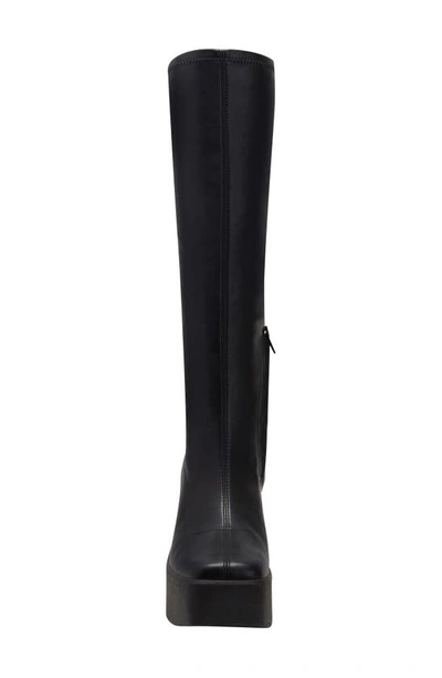Katy Perry The Heightten Knee High Platform Boot In Black