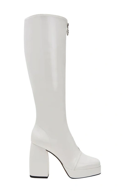 Shop Katy Perry The Uplift Knee High Boot In Optic White