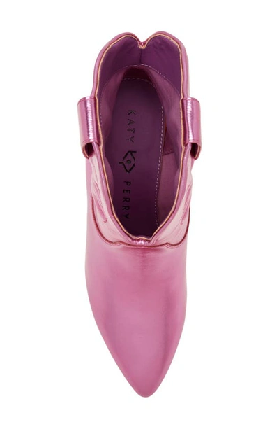 Shop Katy Perry The Annie-o Bootie In Deep Mauve